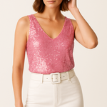Nina | Sequin Tank top