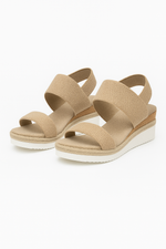 Serenella | Chic Stretch Platform Sandals