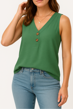 Henessy | V-Neck Tank Top