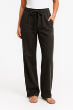 Elena | Linen Wide-Leg Pants