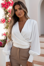 Joy | Flared Sleeve Blouse