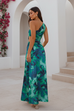 Marbella |  One-Shoulder Maxi Dress
