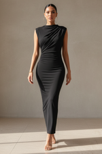 Diana | Drapped Midi Dress