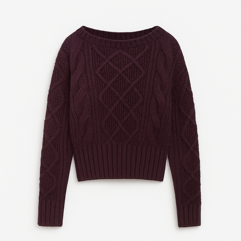 Georgina | Wool Knit Sweater