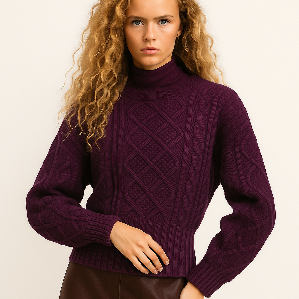 Georgina | Wool Knit Sweater