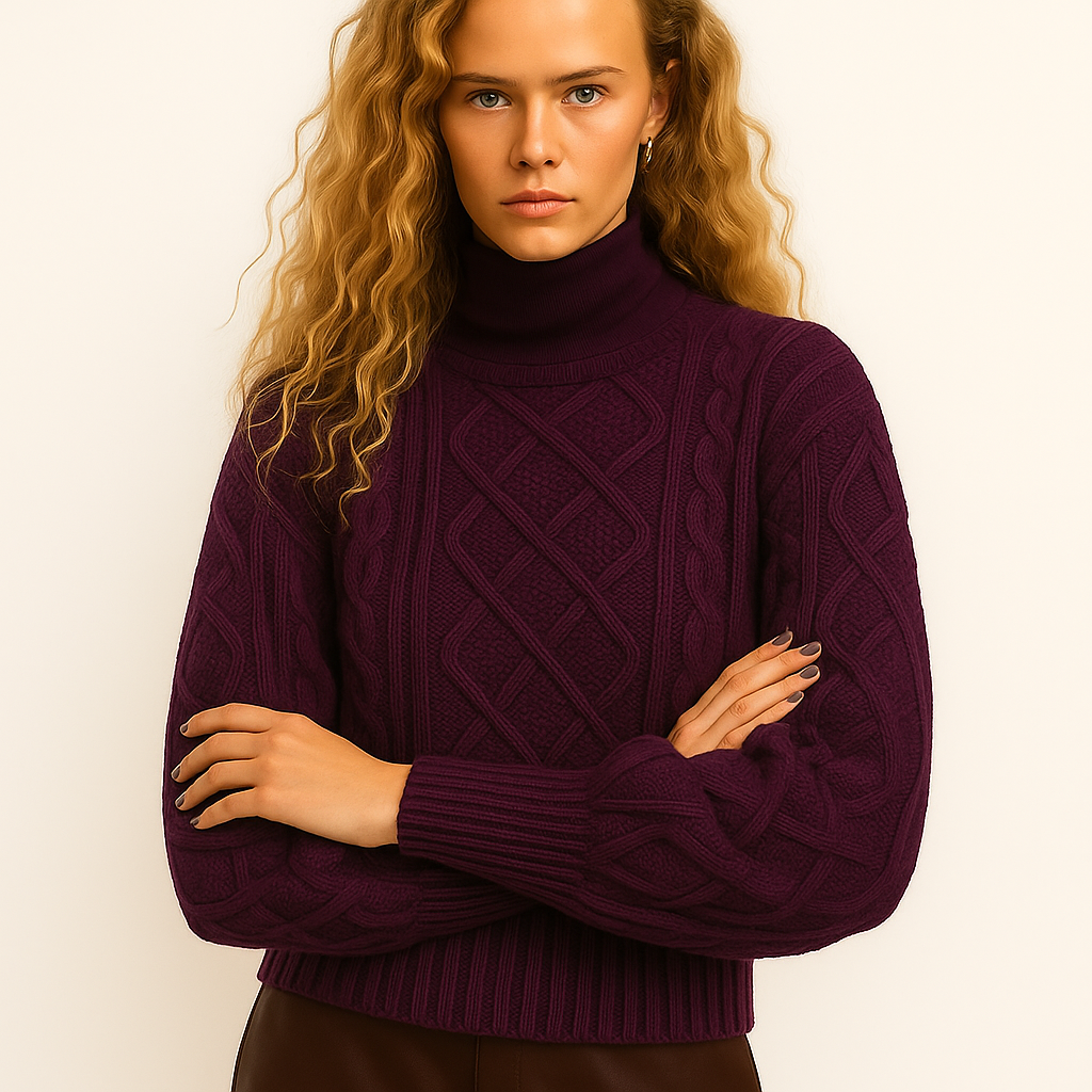 Georgina | Wool Knit Sweater