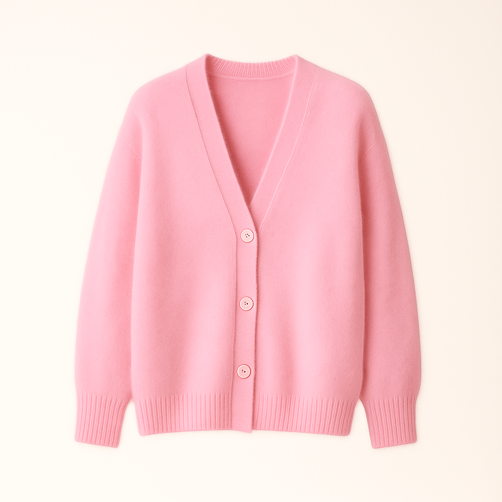 Ann | Oversized Cardigan With Cotton Blend
