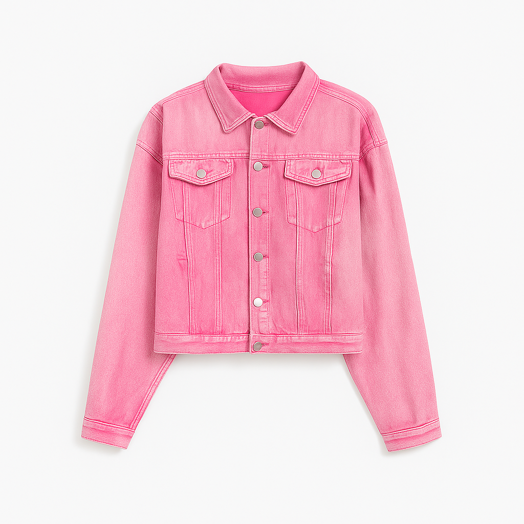Izy | Classic Button-Up Denim Jacket