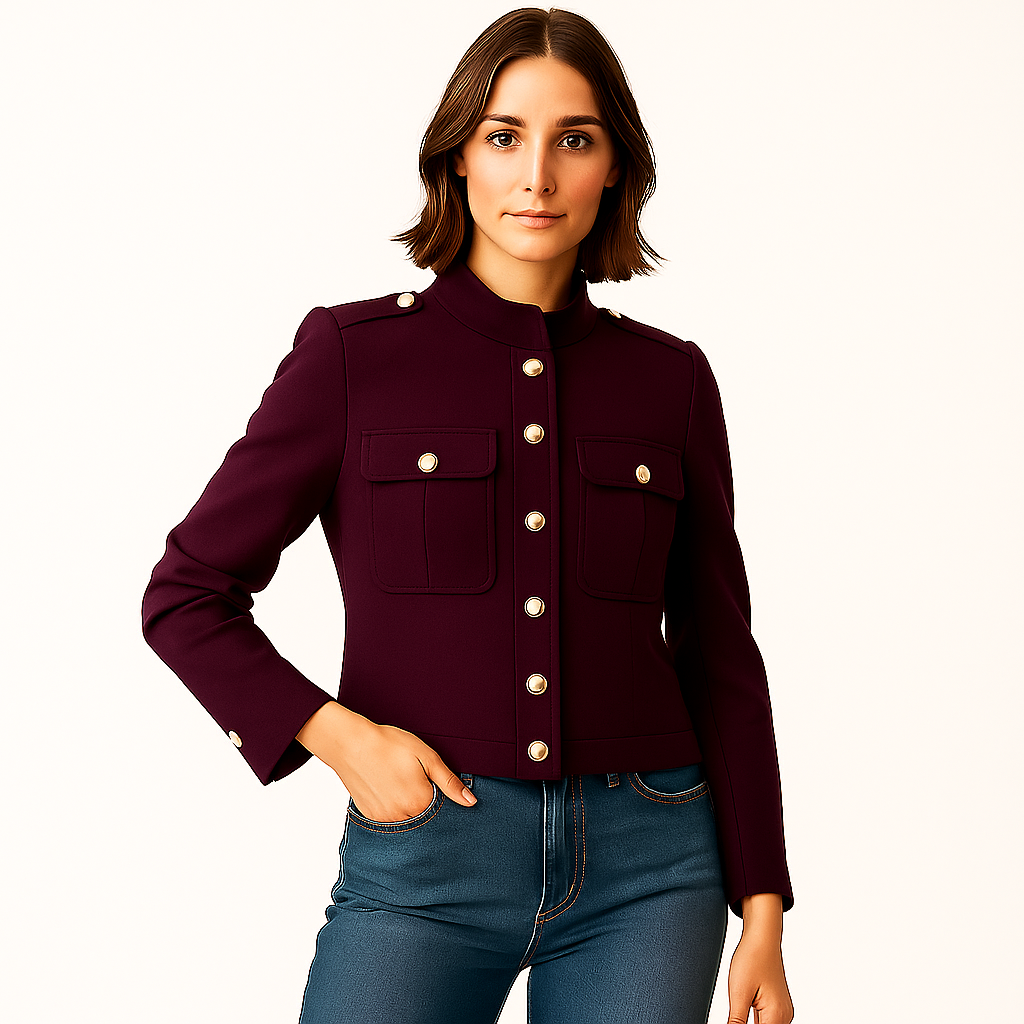 Ruby | O-Neck Wool Coat