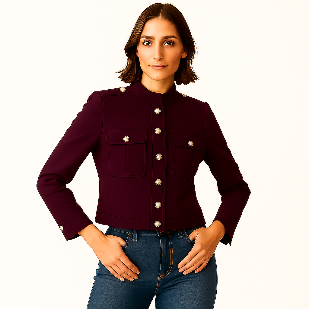 Ruby | O-Neck Wool Coat