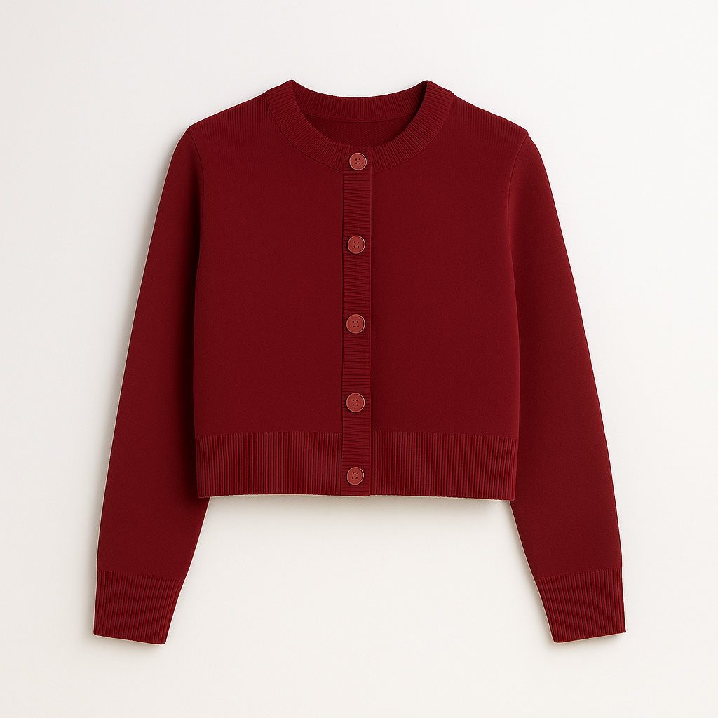 Kelly | Cropped Knitted Sweater