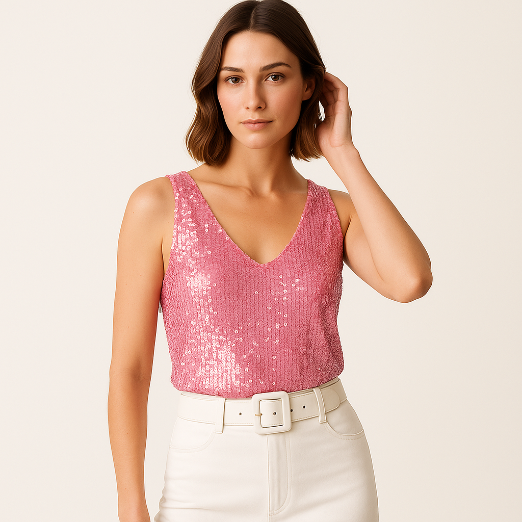 Nina | Sequin Tank top