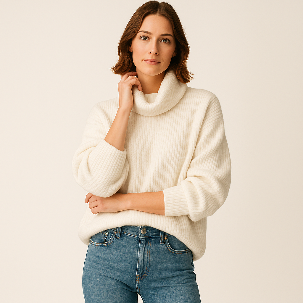 Jenny | High Turtleneck Sweater
