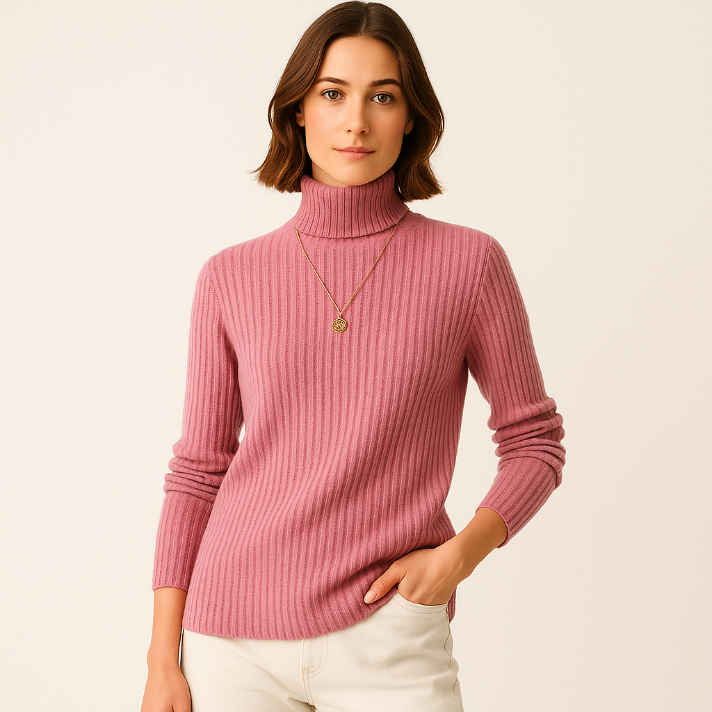 Sonia | Merino Wool Turtleneck Sweater