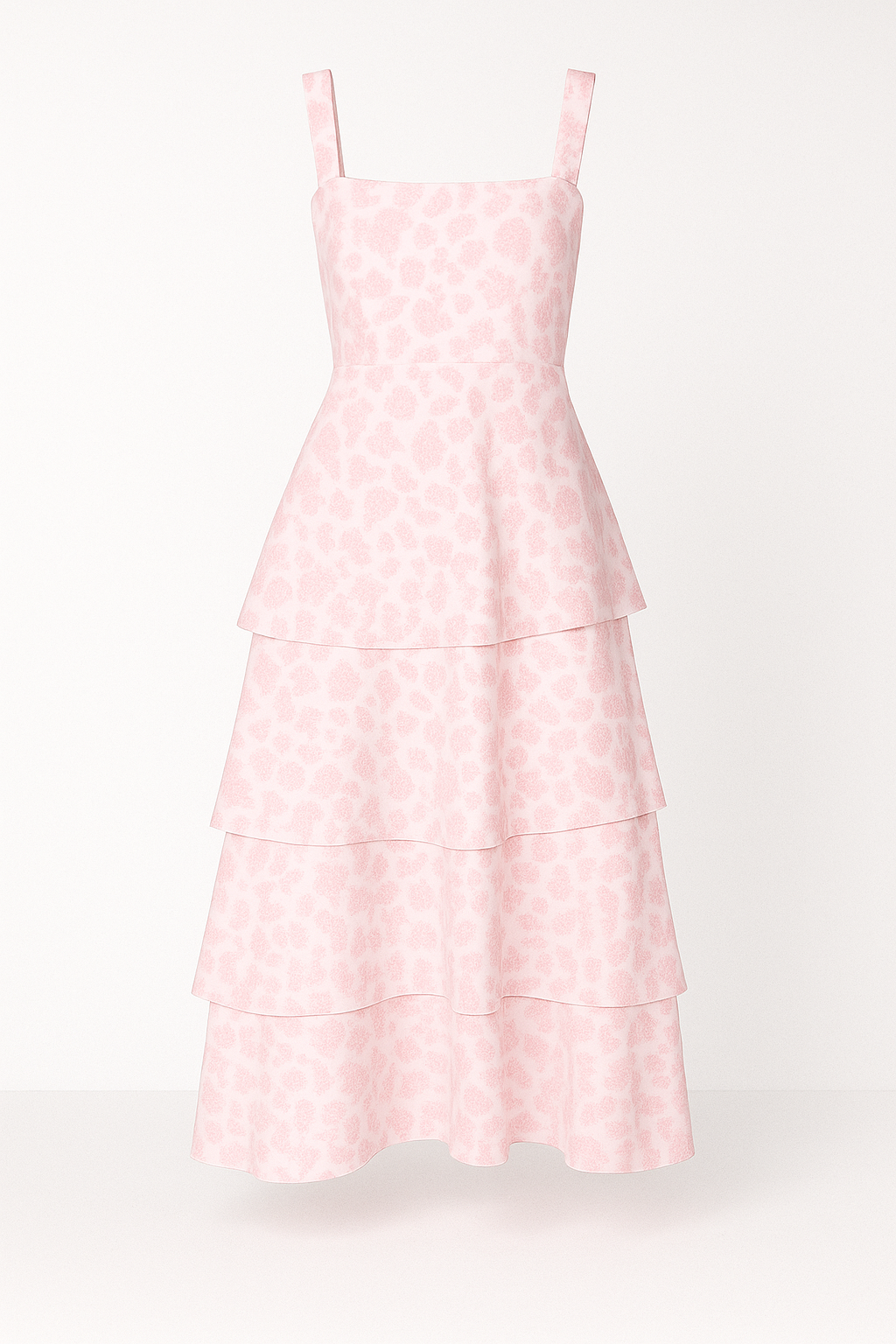 Penny | Pink Floral Maxi Dress
