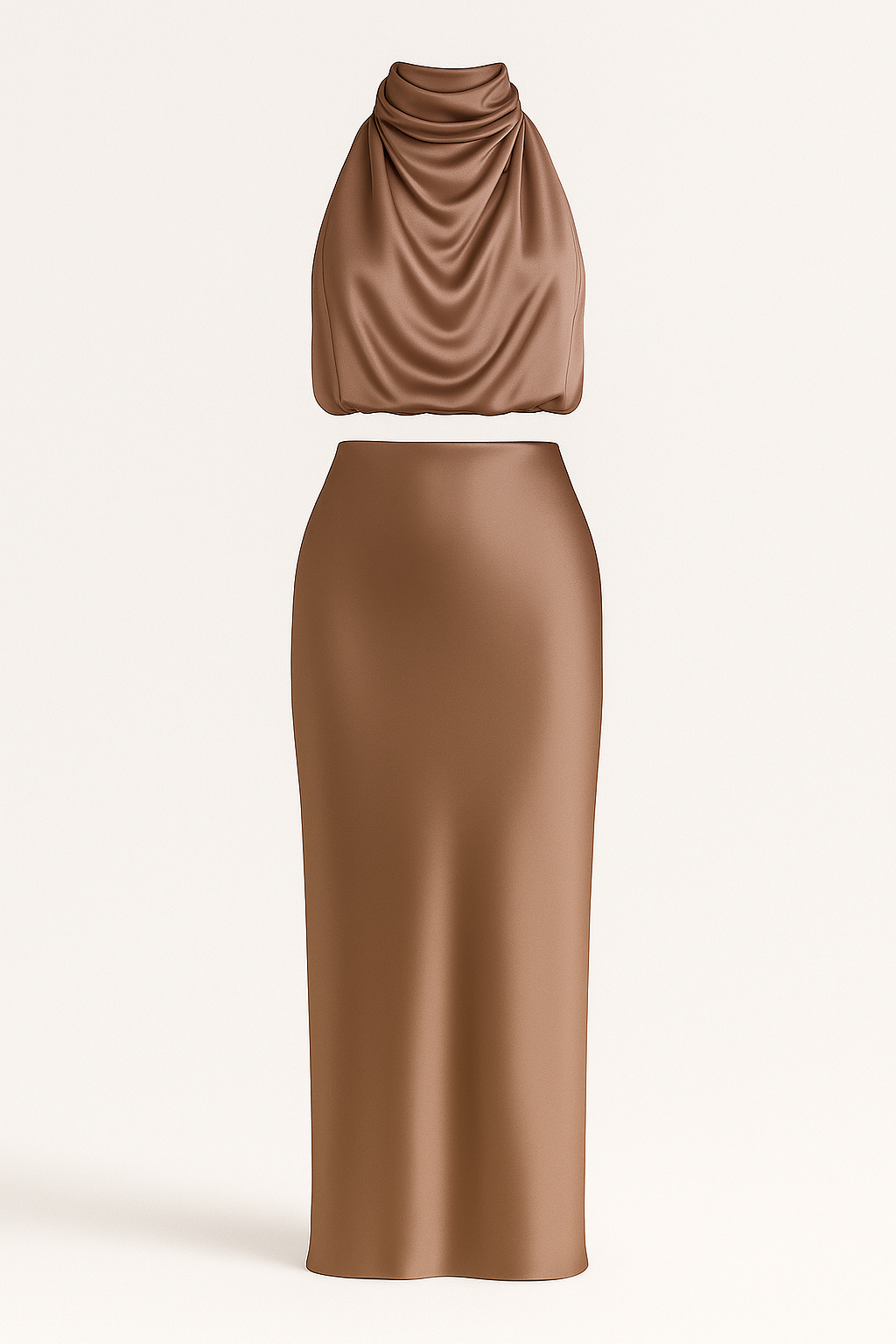 Sophia | Luxe Crop Top & Skirt Set