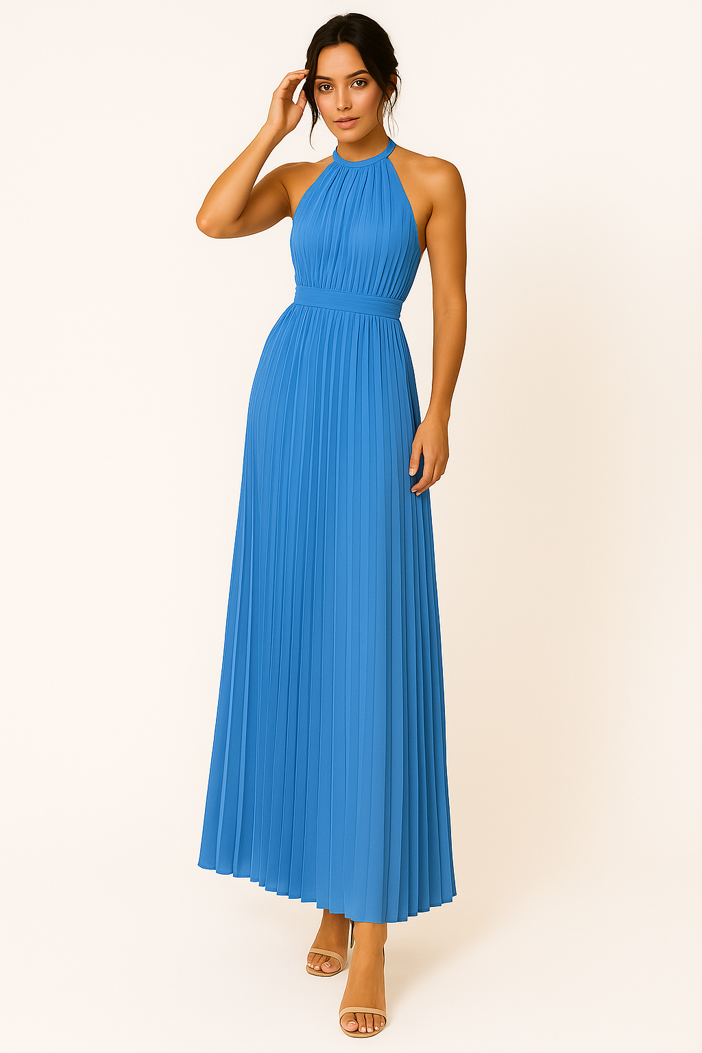 Mona | Blue Maxi Dress