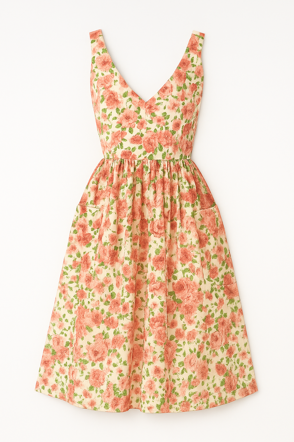 Laura |  Floral Midi Dress