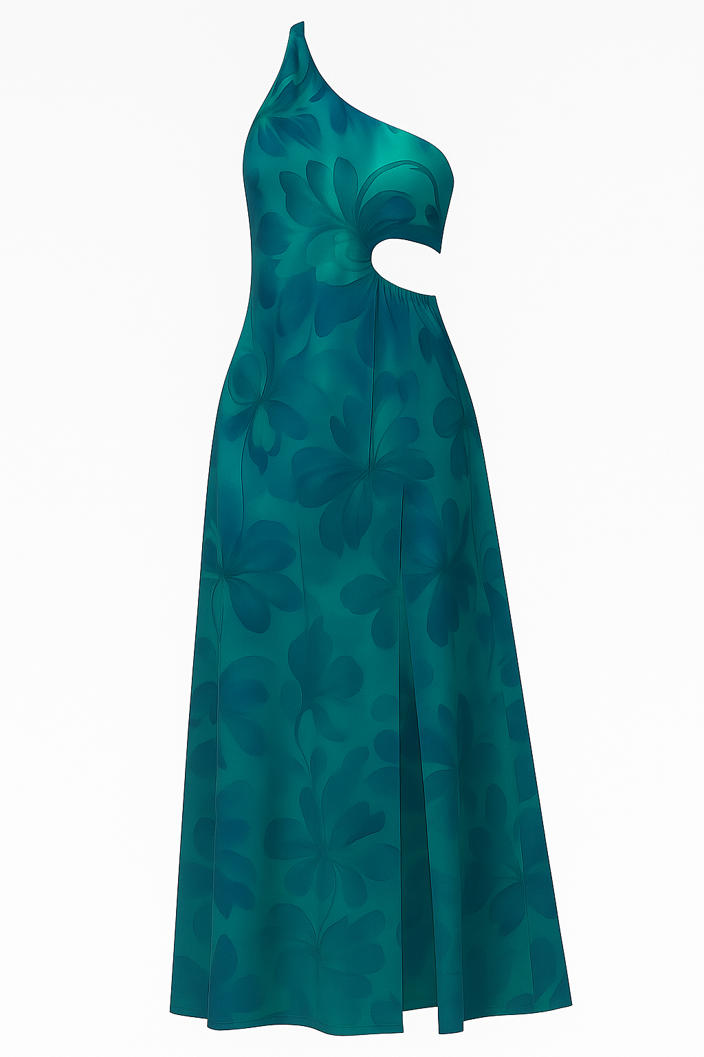 Marbella |  One-Shoulder Maxi Dress
