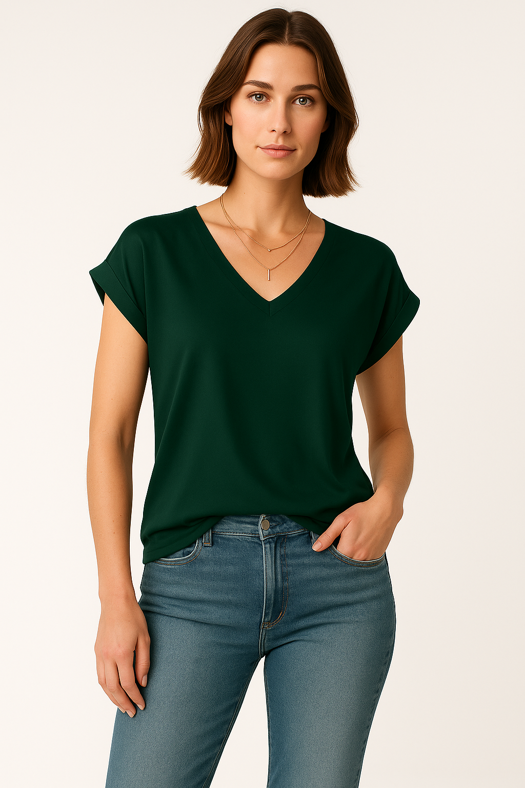 Selena | V-neck Top