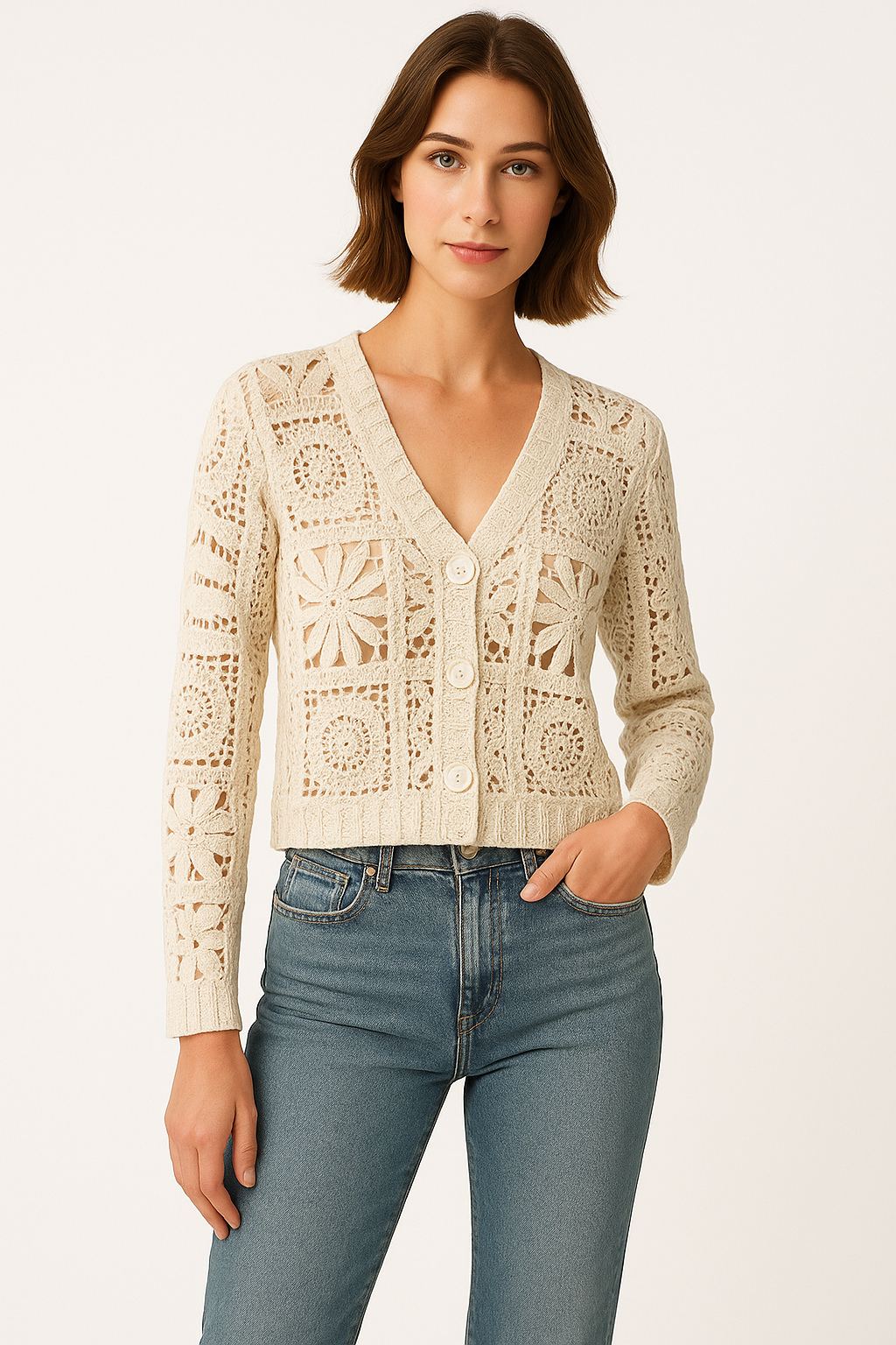 Paloma | Crochet Cardigan