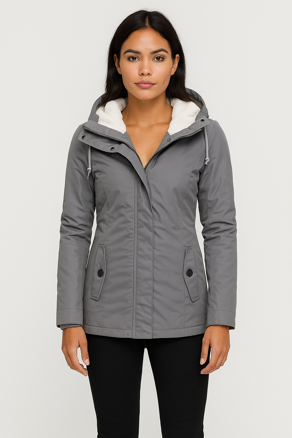 Paloma |  Parka with Fleece Lining & Hood
