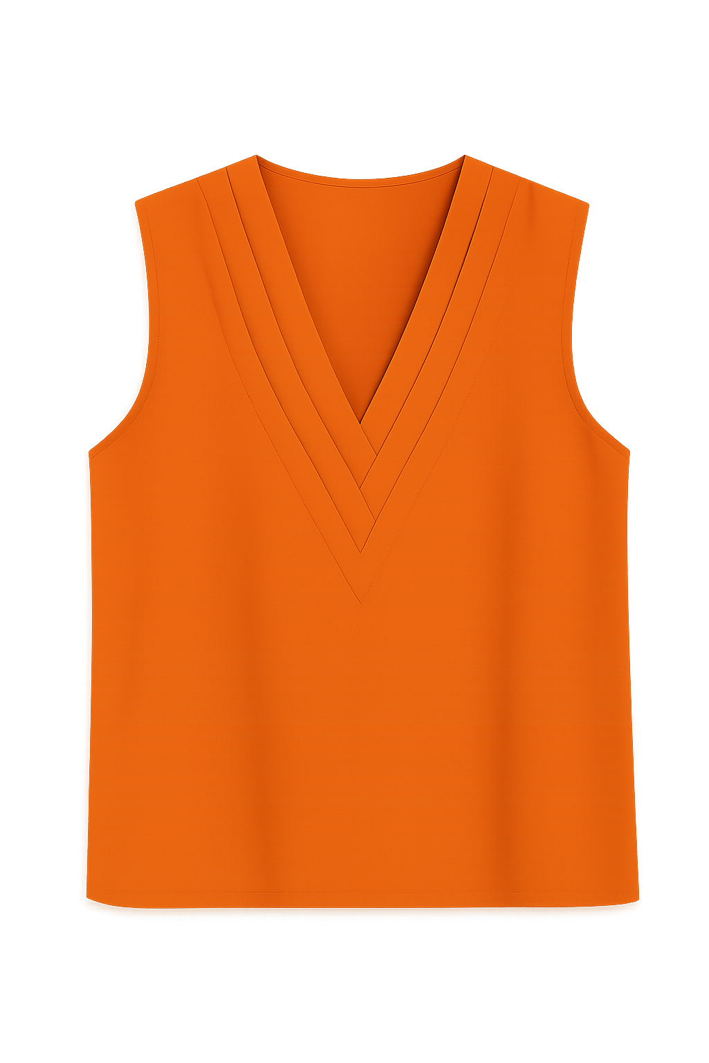 Vivienne|  Sleeveless V-Neck Top