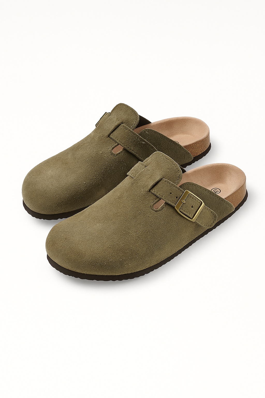 Leyla | Slip On Clogs with Adjustable Buckle Strap