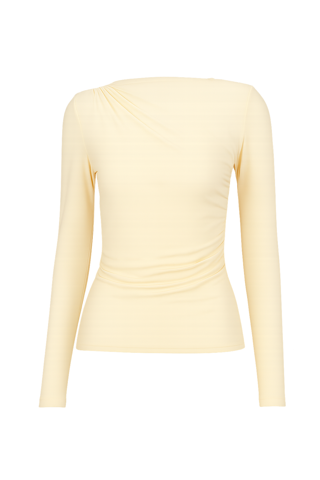 Luxe | Draped Long Sleeve Top