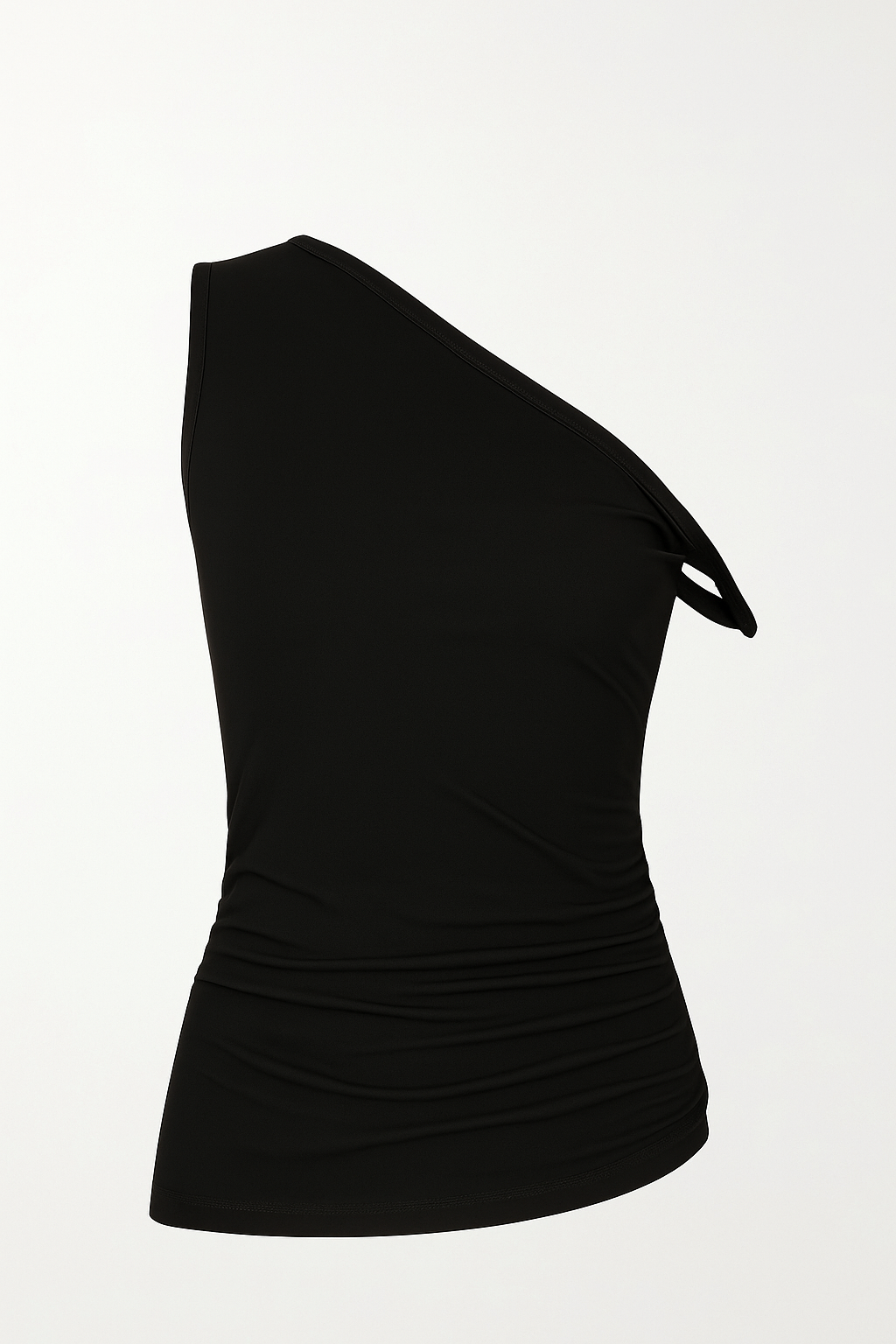 Lola | One-Shoulder Tan Top