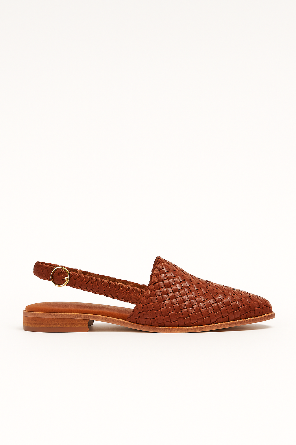 Imogen | Woven Slingback Flats