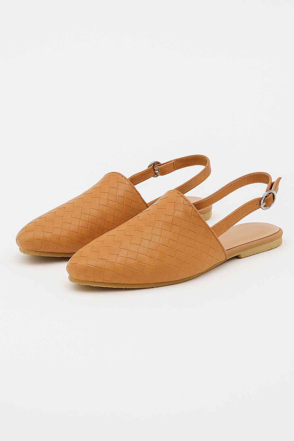 Imogen | Woven Slingback Flats