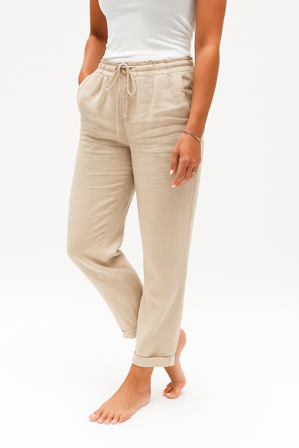 Elodie | Linen Pants