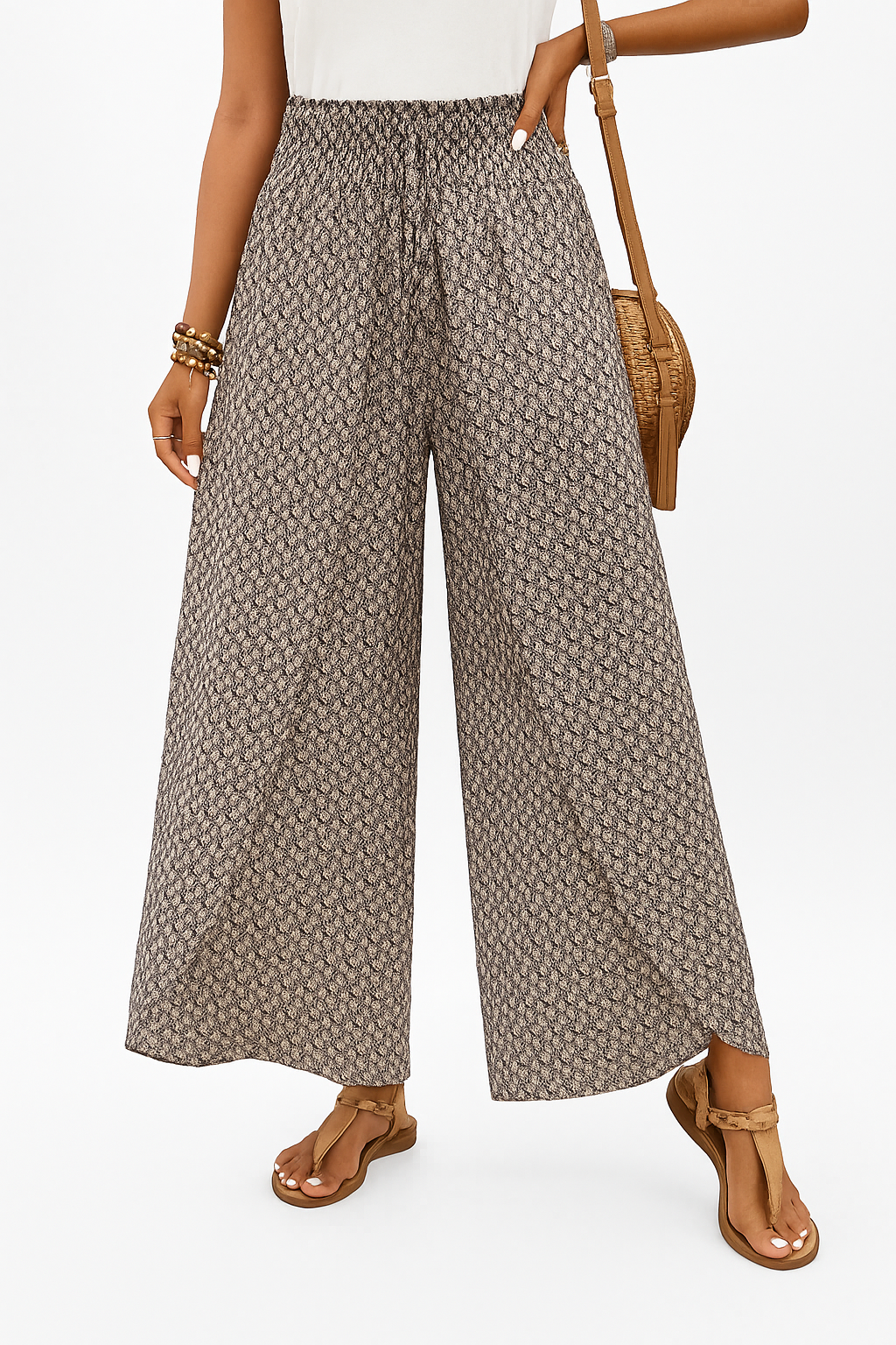 Leona | Wrap-Front Pants