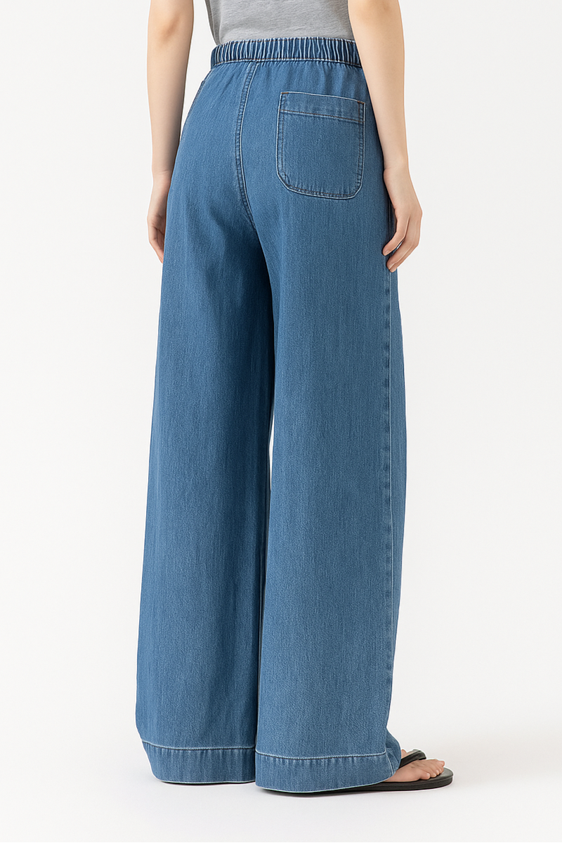 Arden | Wide-Leg Denim Pants