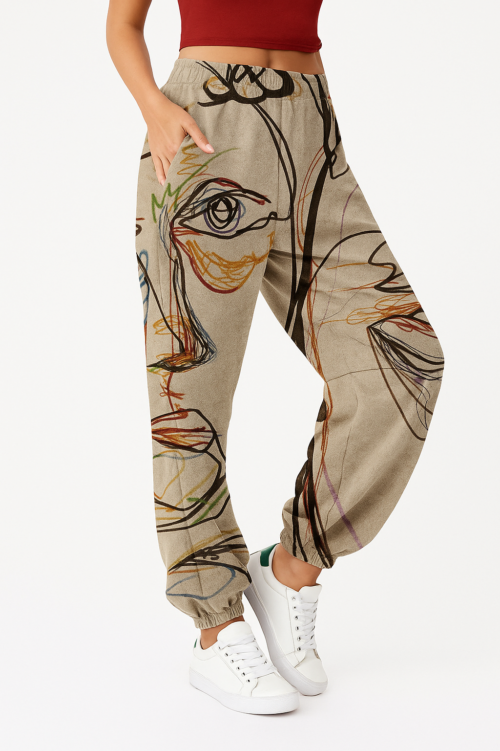 Elara |  Art Print Pants