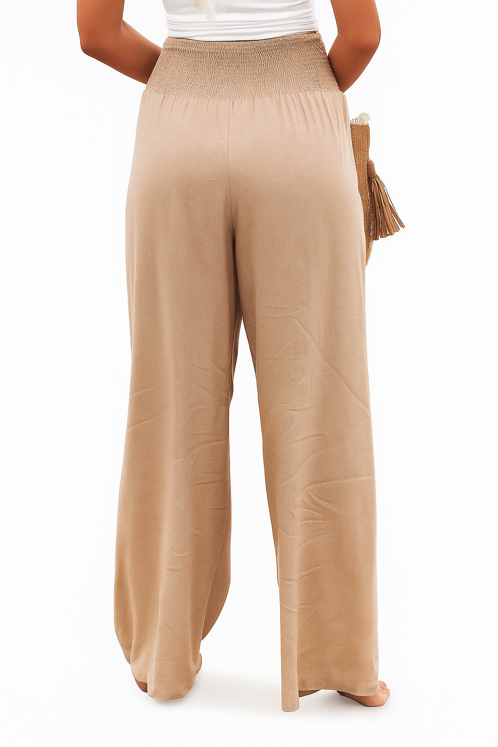 Marisol | High Waist Elastic Pants