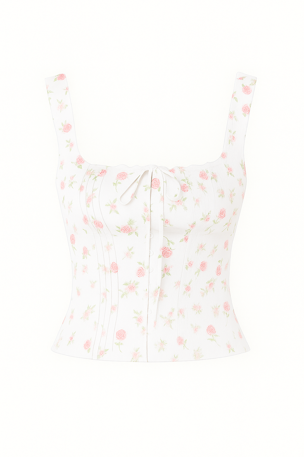 Elowen | Floral Corset Top