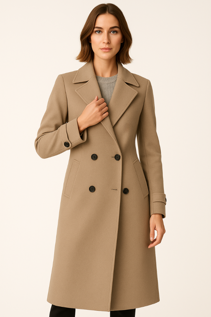Olivia | Elegant Winter Trench Coat